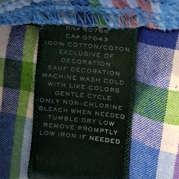 Lauren Ralph Lauren Women’s Plaid Sleep Shirt- Size S - Picture 10 of 11
